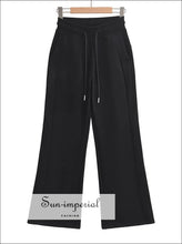 High-Waist Drawstring Sweatpants - Sun Imperial product photo 6