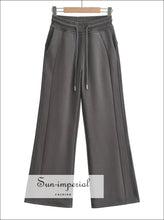 High-Waist Drawstring Sweatpants - Sun Imperial product photo 7