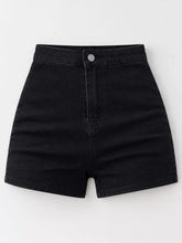 High-Waisted Denim Shorts - Sun Imperial product photo 8