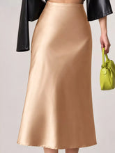 High-Waisted Satin Midi Skirt - Sun Imperial product photo 10