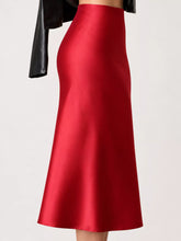 High-Waisted Satin Midi Skirt - Sun Imperial product photo 19