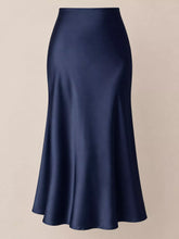 High-Waisted Satin Midi Skirt - Sun Imperial product photo 26