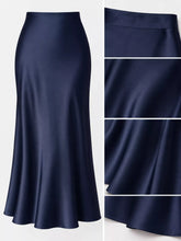 High-Waisted Satin Midi Skirt - Sun Imperial product photo 27