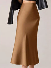 High-Waisted Satin Midi Skirt - Sun Imperial product photo 28