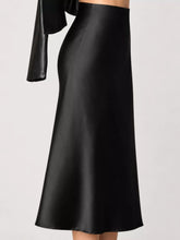 High-Waisted Satin Midi Skirt - Sun Imperial product photo 2