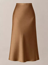 High-Waisted Satin Midi Skirt - Sun Imperial product photo 30