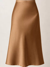 High-Waisted Satin Midi Skirt - Sun Imperial product photo 31
