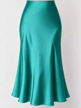High-Waisted Satin Midi Skirt - Sun Imperial product photo 34