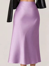 High-Waisted Satin Midi Skirt - Sun Imperial product photo 35