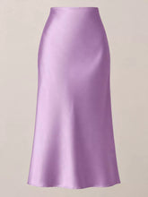 High-Waisted Satin Midi Skirt - Sun Imperial product photo 37