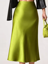 High-Waisted Satin Midi Skirt - Sun Imperial product photo 39