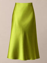 High-Waisted Satin Midi Skirt - Sun Imperial product photo 40