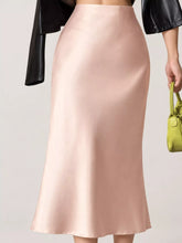 High-Waisted Satin Midi Skirt - Sun Imperial product photo 6