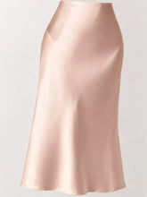 High-Waisted Satin Midi Skirt - Sun Imperial product photo 9