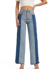 High-Waisted Two Tone Jeans - Sun Imperial product photo 2