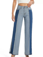 High-Waisted Two Tone Jeans - Sun Imperial product photo 3