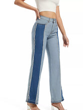 High-Waisted Two Tone Jeans - Sun Imperial product photo 5