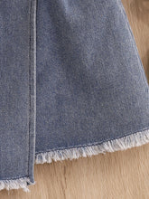 Kids' American Flag Tank and Star Denim Skirt Set - Sun Imperial product photo 4