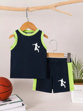 Kids' Basketball Player Tank Top and Shorts Set - Sun Imperial product photo 1