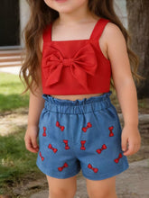 Kids' Bow Tank Top and Shorts Set - Sun Imperial product photo 1