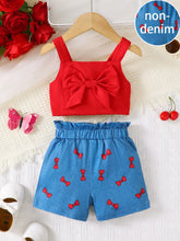 Kids' Bow Tank Top and Shorts Set - Sun Imperial product photo 2