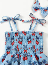 Kids' Cherry-Print Bodysuit Dress and Headband Set - Sun Imperial product photo 2