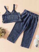 Kids' Denim Cami Top and Jeans Set - Sun Imperial product photo 8