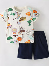 Kids' Dinosaur-Patch Graphic Tee and Shorts Set - Sun Imperial product photo 2