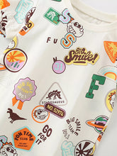 Kids' Dinosaur-Patch Graphic Tee and Shorts Set - Sun Imperial product photo 4