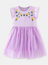 Kids' Floral Embroidered Tulle Dress - Sun Imperial product photo 2