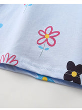 Kids' Floral Round-Neck Top and Shorts Set - Sun Imperial product photo 4