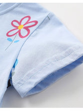 Kids' Floral Round-Neck Top and Shorts Set - Sun Imperial product photo 5