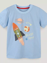 Kids' Graphic Round-Neck Tee - Sun Imperial product photo 1