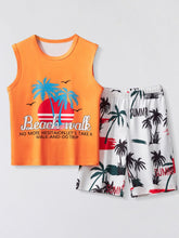 Kids' Graphic Tank Top and Shorts Set - Sun Imperial product photo 1