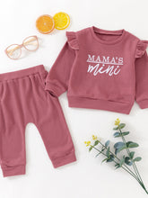 Kids' Letter Graphic Ruffle-Trim Top and Pants Set - Sun Imperial product photo 1