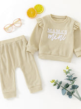 Kids' Letter Graphic Ruffle-Trim Top and Pants Set - Sun Imperial product photo 4
