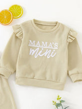 Kids' Letter Graphic Ruffle-Trim Top and Pants Set - Sun Imperial product photo 5