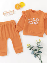 Kids' Letter Graphic Ruffle-Trim Top and Pants Set - Sun Imperial product photo 7