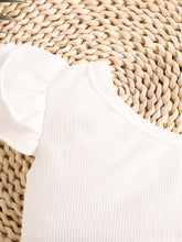 Kids' Multicolor Asymmetrical Top and Shorts Set - Sun Imperial product photo 2