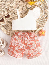 Kids' Multicolor Asymmetrical Top and Shorts Set - Sun Imperial product photo 6