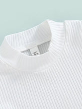 Kids' Ribbed Knit Top and Bow-Detail Skirt Set - Sun Imperial product photo 2