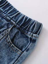 Kids' Ribbed Tank Top and Flare Jeans Set - Sun Imperial product photo 6