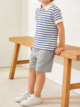 Kids' Striped Polo and Shorts Set - Sun Imperial product photo 1