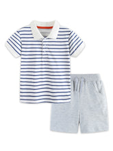 Kids' Striped Polo and Shorts Set - Sun Imperial product photo 2
