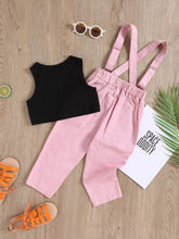 Kids' Tank Top and Ripped Overalls Set - Sun Imperial product photo 6