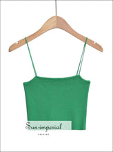 Knit Skinny-Strap Cami Top — Short or Long - Sun Imperial product photo 15