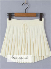 Lace-Trim Knit Cardigan, Cami and Mini Skirt — Set or Separates - Sun Imperial product photo 11