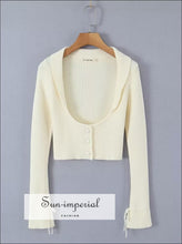 Lace-Trim Knit Cardigan, Cami and Mini Skirt — Set or Separates - Sun Imperial product photo 13