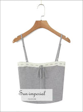 Lace-Trim Knit Cardigan, Cami and Mini Skirt — Set or Separates - Sun Imperial product photo 15
