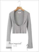 Lace-Trim Knit Cardigan, Cami and Mini Skirt — Set or Separates - Sun Imperial product photo 16